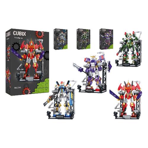 Globo Mecha con piattaforma CUBIX 8a+ Assortito 42943