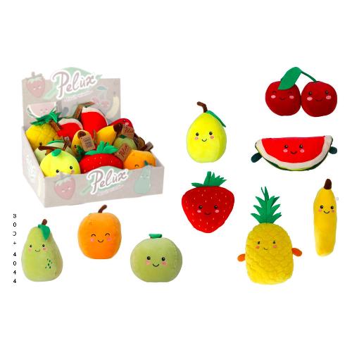 Globo Peluche Frutta con faccina PELUX Assortito 83523