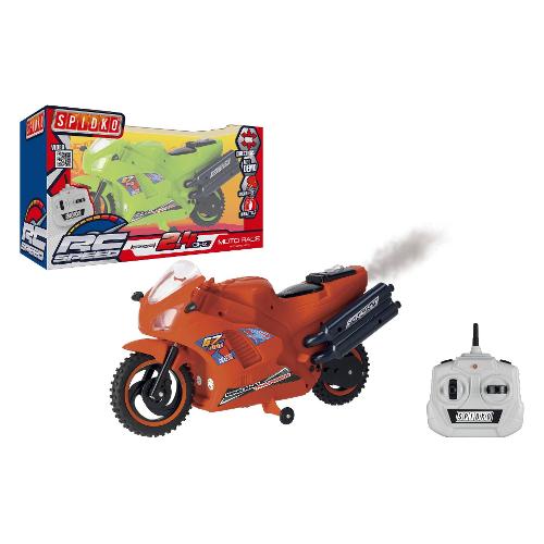 Globo Radiocomando Moto 2,4 GHz con fumo SPIDKO Assortito 42403
