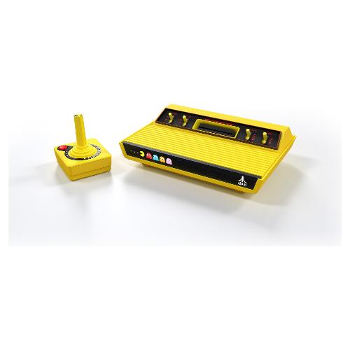 Retro Games Ltd Console vintage ATARI 2600+ Pac Man Anniversary Edition Yellow 1174461