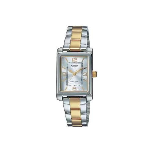 Casio Orologio Silver e Gold LTP 1234PSG 7AEG