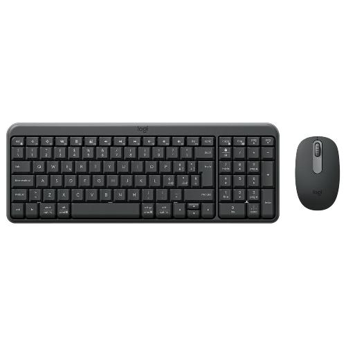 Logitech Tastiera e mouse MK SERIES MK250 Compact Bluetooth Wireless Combo Graphite 920 013534