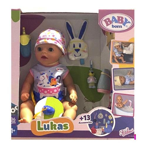 Mga Bambola Lukas Bath Time Fun con accessori (36cm) BABY BORN 840474