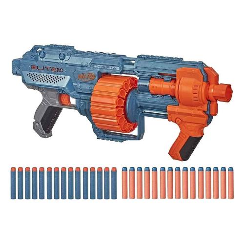 Hasbro Fucile blaster Elite 2.0 Shockwave RD15 (50cm) NERF E9527