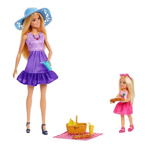 Mattel Set bambola Family & Friends Picnic BARBIE JBF43