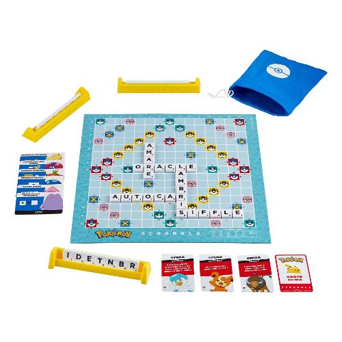 Mattel Scrabble gioco in Italiano POKEMON HXT30