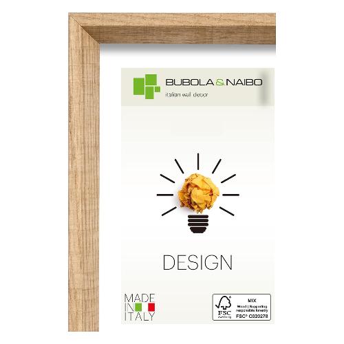 Bubola & Naibo Cornice legno (35x50cm) DESIGN OLINDA Rovere 7105 13 16