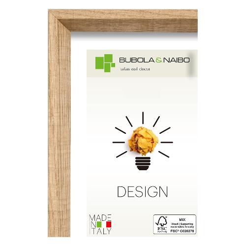 Bubola & Naibo Cornice legno (29,7x42cm) DESIGN OLINDA Rovere 7105 13 MA3