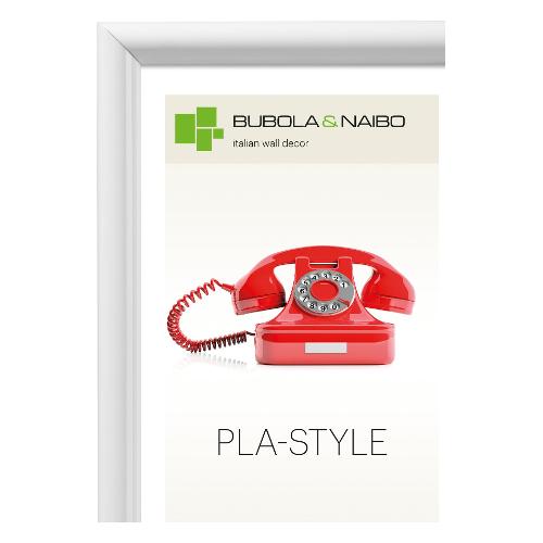 Bubola & Naibo Cornice plastica (21x29,7cm) BASIC PLA STYLE Bianco PLA01 BI MA4