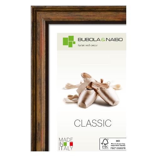 Bubola & Naibo Cornice legno (13x18cm) CLASSIC RINGA Noce anticato 7180 06 04