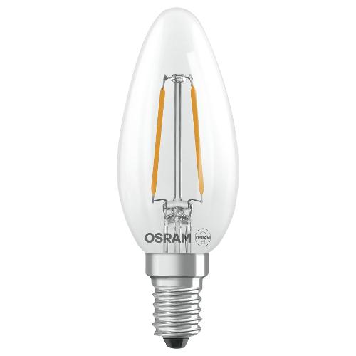 Osram Lampadina led candela E14 (5W) , luce calda STAR CLASSIC B