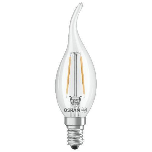Osram Lampadina led colpo di vento E14 (2W) , luce fredda STAR CLASSIC BA