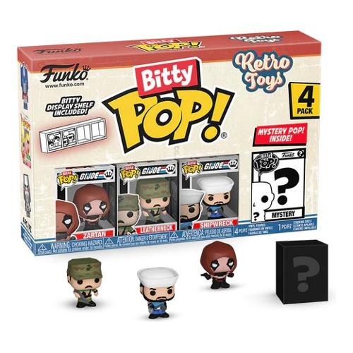 Funko POP BITTY Retro Toys Gi Joe 4 Pack 75448