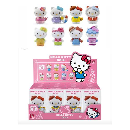 YuMe HELLO KITTY Doll 7cm Four Seasons Serie 01 Assortito 11534