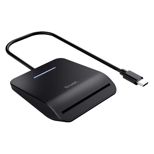 Trust Lettore smart card PRIMO USB C Black 26061