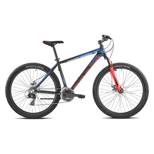 Esperia Mountain Bike alluminio ( 24 vel ) 27,5" DRACO Nero, Rosso e Blu 227300