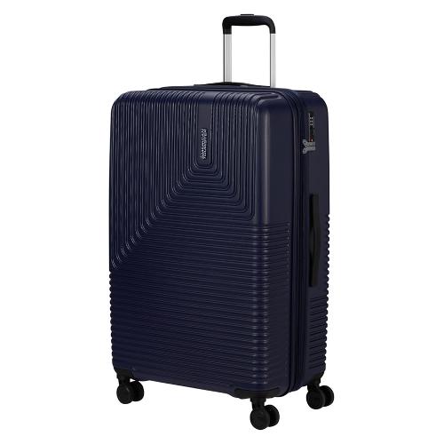 American Tourister Trolley rigido espandibile tg. L (112Lt) 4 ruote (50x30x78cm) NITELINE blu 150695 5719