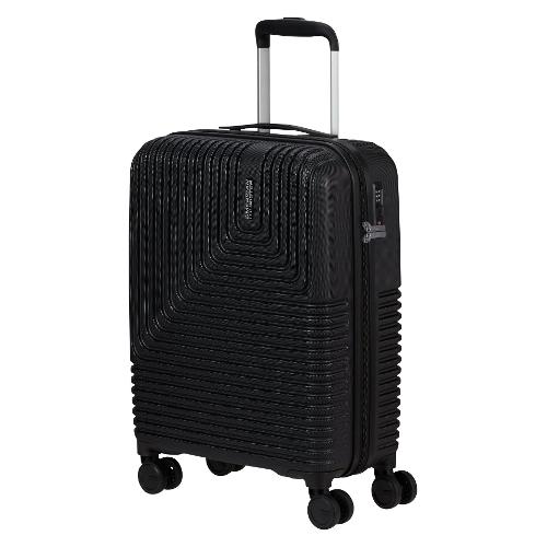 American Tourister Trolley cabina rigido tg. S (35Lt) 4 ruote (40x20x55cm) NITELINE black 150693 1548