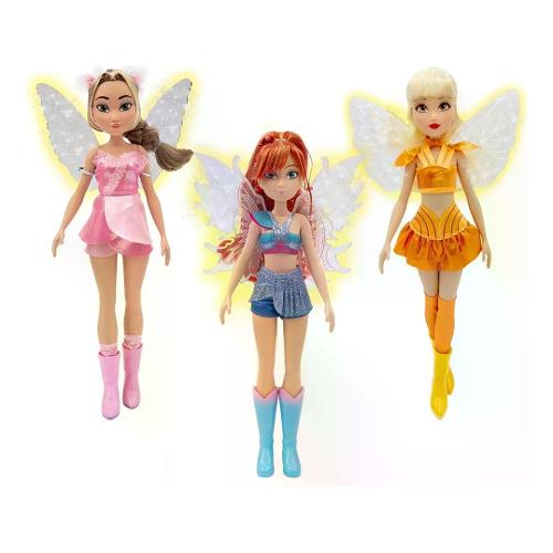 Giochi Preziosi Bambola Fairy Light Up con luci (26cm) WINX Assortito WNX78000