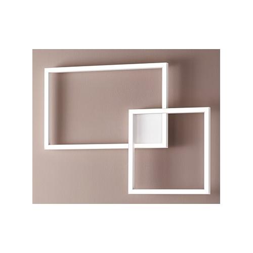 Perenz Plafoniera CROSS Bianco opaco (75x6x55cm) 10S46595 B CTD 1 luce - LED - Max 45W
