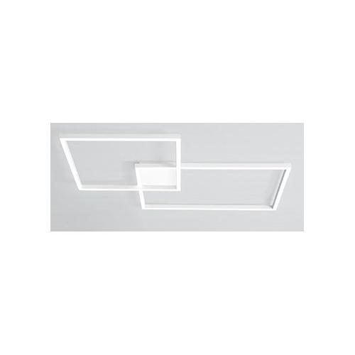Perenz Plafoniera CROSS Bianco opaco (95x6x95cm) 10S46596 B CTD 1 luce - LED - Max 64W