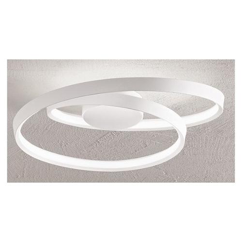 Perenz Plafoniera RITMO Bianco opaco (27x60cm) 10S46617 B CT 1 luce - LED - Max 55W