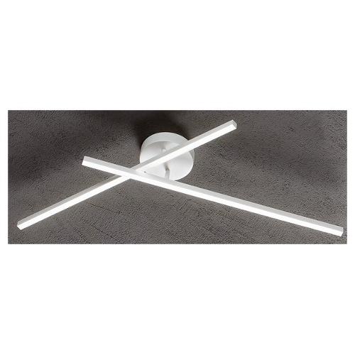 Perenz Plafoniera SYNCRO Bianco opaco (110,5x10cm) 10S48046 B CTD 1 luce - LED - Max 29W