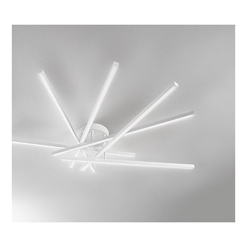 Perenz Plafoniera SYNCRO Bianco opaco (18x112,5cm) 10S48050 B CTD 1 luce - LED - Max 70W
