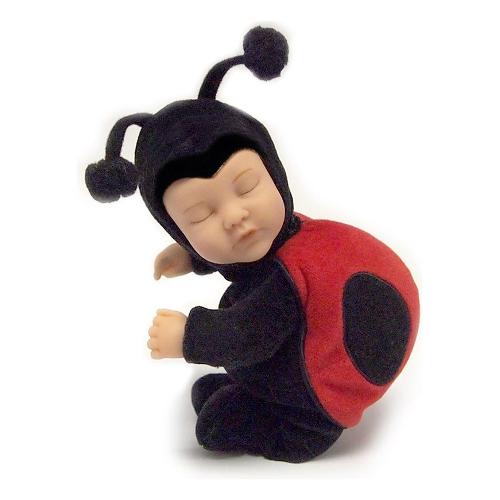 Grandi Giochi Bambola Baby ladybug peluche (23cm) ANNE GEDDES ANN05000