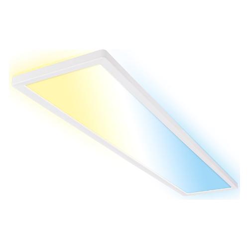 Briloner Plafoniera TAVA Bianco (98x3x20cm) 7533016 1 luce - LED - Max 36W
