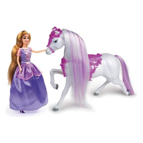 Grandi Giochi Set bambola Rapunzel con cavallo DISNEY PRINCESS GG03023