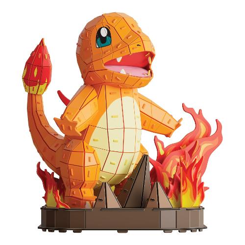 Spin Master Puzzle 241 pz Charmander 4D Build 12a+ (24,8x23,5x25,5cm) POKEMON 6075063