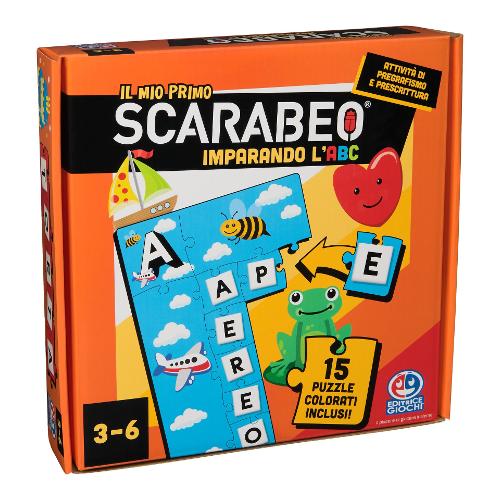Spin Master Gioco prescolare Il mio Primo Scarabeo Imparando ABC puzzle 3-6a 6072018