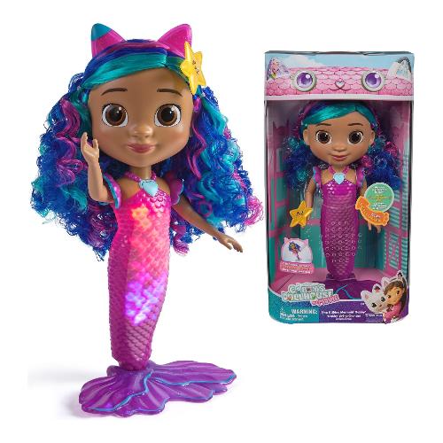 Spin Master Bambola Sirenetta con funzioni (35cm) GABBY'S DOLLHOUSE 6074338
