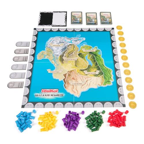 Spin Master Risiko Alleanze Segrete gioco in Italiano EDITRICE GIOCHI 6073427