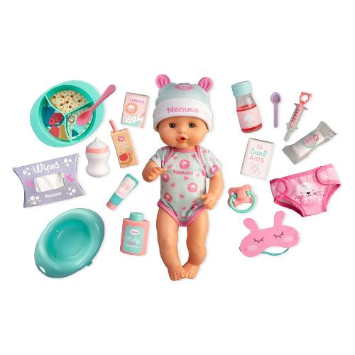 Famosa Bambola Everything for My con accessori pappa (35cm) NENUCO NFND5000