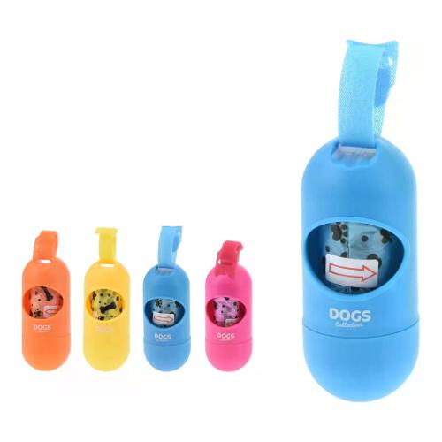 Koopman Porta sacchetti igienici con 20 sacchetti DOGS COLLECTION assortito 491013810