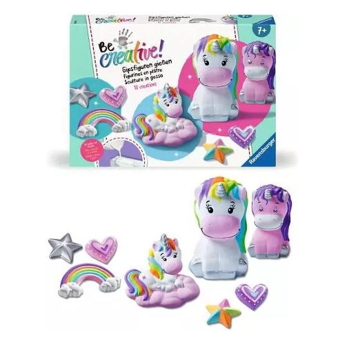 Ravensburger Set creazioni unicorni gesso BE CREATIVE 25531