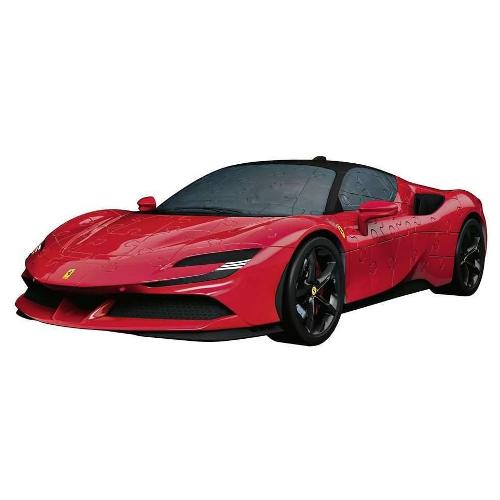 Ravensburger Puzzle 163 pz Ferrari SF90 Stradale 8a+ (25,1x12,8x6,8cm) 3D 12008041