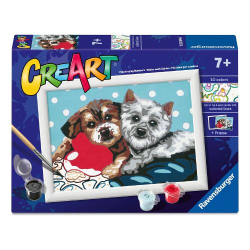 Ravensburger Set per dipingere Amici a 4 zampe CREART 12023094
