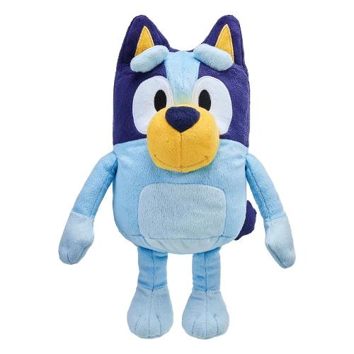 Rocco Giocattoli Peluche con funzioni canta e parla (33cm) BLUEY Azzurro 20290127