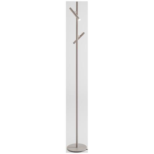 G.E.A. Luce Lampada da terra Tortora GPIT40 (25x180cm) 2 luci - LED - Max 10,8W