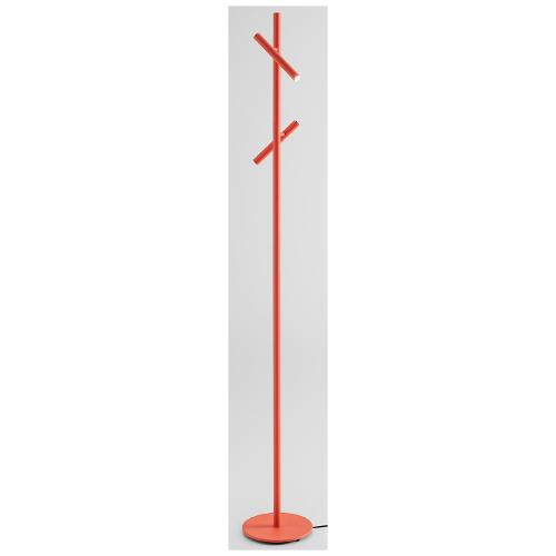 G.E.A. Luce Lampada da terra Arancio GPIA40 (25x180cm) 2 luci - LED - Max 10,8W
