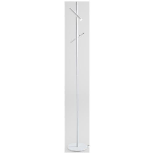 G.E.A. Luce Lampada da terra Bianco GPIB40 (25x180cm) 2 luci - LED - Max 10,8W