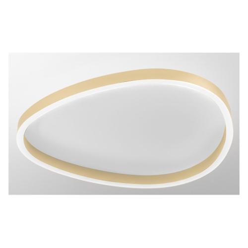 G.E.A. Luce Plafoniera ECARIS PM New beige (61x6,8x59,7cm) FECPBE2 2 luci - LED - Max 60W