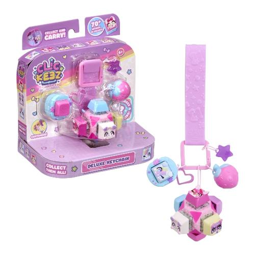 Goliath Deluxe Keychain Fidget Cube Clickable Collectibles CLICKEEZ Assortito 934323 008