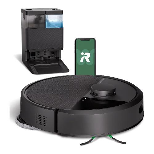 iRobot Robot lava pavimenti ROOMBA COMBO Plus 405 Autowash Dock Black G185040