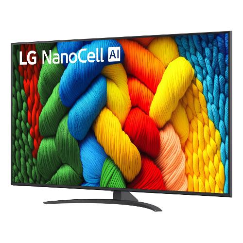 Lg Tv 65" ( LED ) WebOS SERIE NANO81 AI Charcoal black 65NANO81A6A API