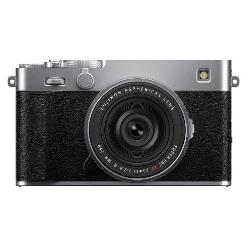 Fujifilm Fotocamera mirrorless 40,2Mpx APS C X E5 kit XF 23mm F2.8 R WR Silver 16949492