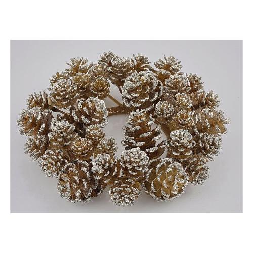 Edg Corona Natale Pigne (20cm) 680946 13